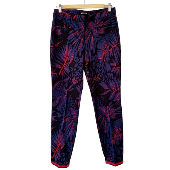 Cambio Rafferty Printed Ankle Pants Size 8 - Picture 1 of 11